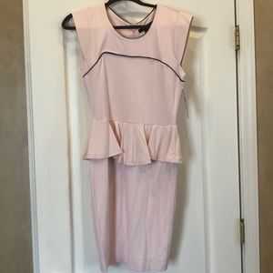 French connection peplum dress